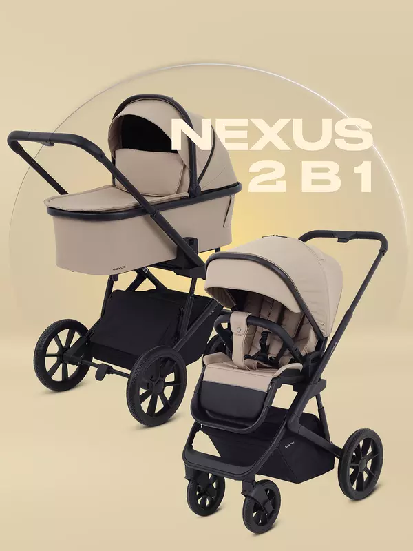 Коляска 2 в 1 Rant Basic Nexus 2025 Beige